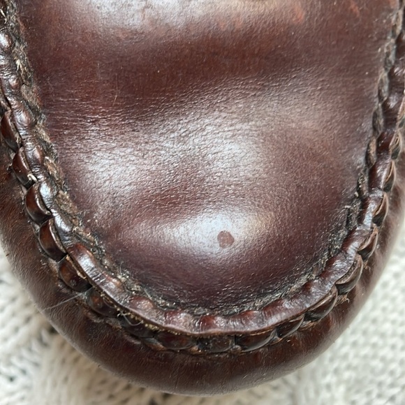 Men’s Cole Haan loafers. Sz 11D. Leather. Fringe buckle. Handsewn Good condition - Picture 5 of 10